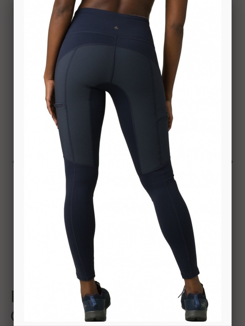 Prana Rockland Climbing High Rise Legging Nautical Blue Size M